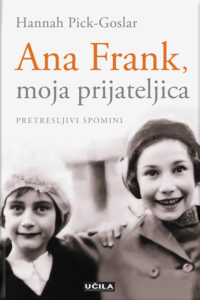 Naslovnica: Ana Frank, moja prijateljica