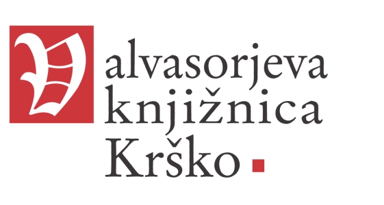 Logotip Valvasorjeva knjižnica Krško