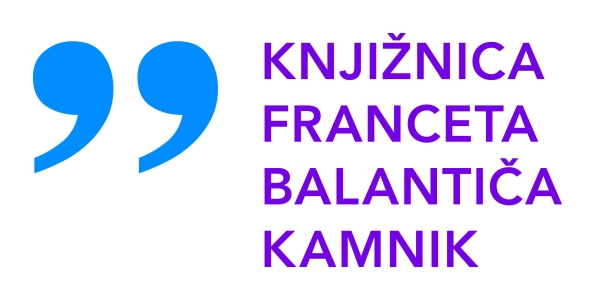 Logotip Knjižnica Franceta Balantiča Kamnik