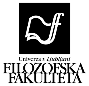 Logotip Filozofska fakulteta, Univerza v Ljubljani, Oddelek za bibliotekarstvo, informacijsko znanost in knjigarstvo
