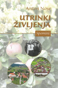 Naslovnica: Utrinki življenja : spomini