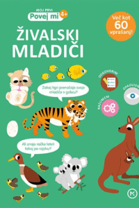 Naslovnica: Živalski mladiči: več kot 60 vprašanj!