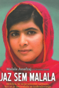 Naslovnica: Jaz sem Malala