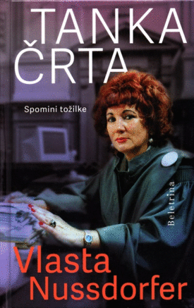 Naslovnica: Tanka črta : spomini tožilke