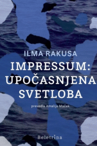 Naslovnica: Impressum: upočasnjena svetloba