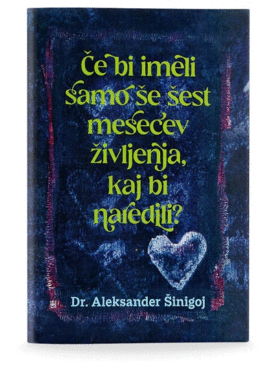 Naslovnica: Če bi imeli samo še šest mesecev življenja, kaj bi naredili?