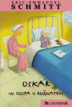 Naslovnica: Oskar in gospa v rožnatem