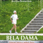 Naslovnica: Bela dama: življenje tekačice Helene Žigon: roman v 42 tisoč korakih