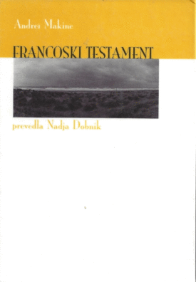Naslovnica: Francoski testament