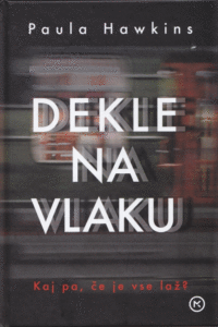 Naslovnica: Dekle na vlaku