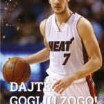 Naslovnica: Dajte Gogiju žogo! : Goran Dragić, od Ilirije do Miamija