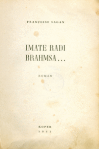 Naslovnica: Imate radi Brahmsa …