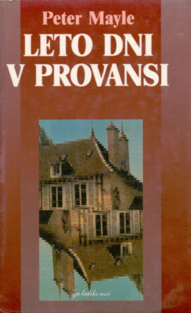 Naslovnica: Leto dni v Provansi
