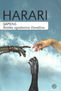 Naslovnica: Sapiens : kratka zgodovina človeštva