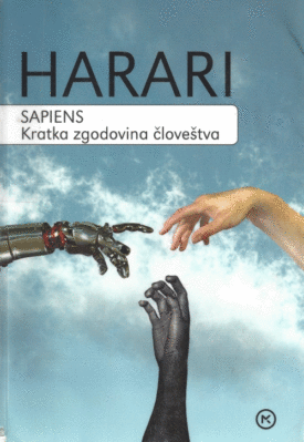 Naslovnica: Sapiens : kratka zgodovina človeštva