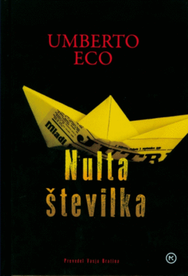 Naslovnica: Nulta številka