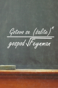 Naslovnica: Gotovo se šalite, gospod Feynman!