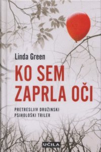 Naslovnica: Ko sem zaprla oči