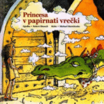Naslovnica: Princesa v papirnati vrečki
