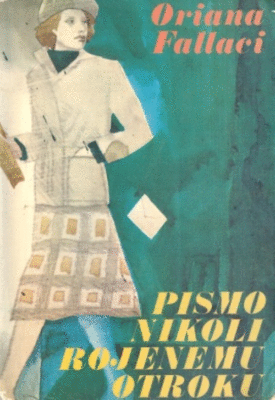 Naslovnica: Pismo nikoli rojenemu otroku
