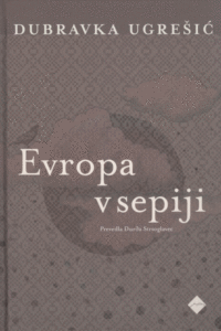 Naslovnica: Evropa v sepiji
