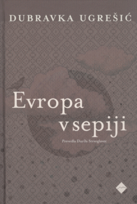 Naslovnica: Evropa v sepiji
