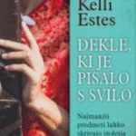 Naslovnica: Dekle, ki je pisalo s svilo