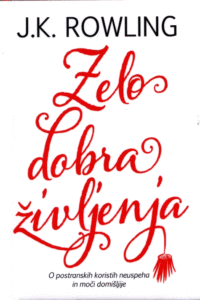 Naslovnica: Zelo dobra življenja