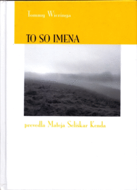 Naslovnica: To so imena
