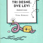 Naslovnica: Tri desne, dve levi : mladinski roman