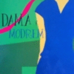 Naslovnica: Dama v modrem