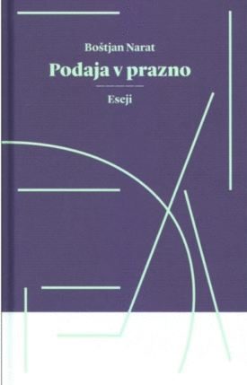 Naslovnica: Podaja v prazno : [eseji]