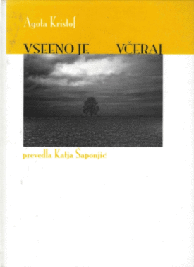 Naslovnica: Vseeno je : (kratke zgodbe) ; Včeraj : (roman)