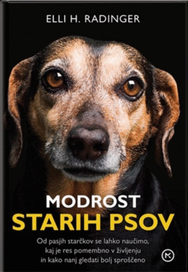 Naslovnica: Modrost starih psov: od pasjih starčkov se lahko naučimo, kaj je res pomembno v življenju in kako nanj gledati bolj sproščeno