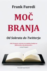 Naslovnica: Moč branja : od Sokrata do Twitterja