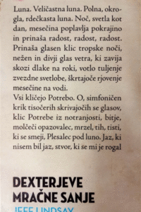 Naslovnica: Dexterjeve mračne sanje