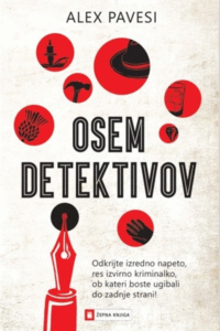 Naslovnica: Osem detektivov