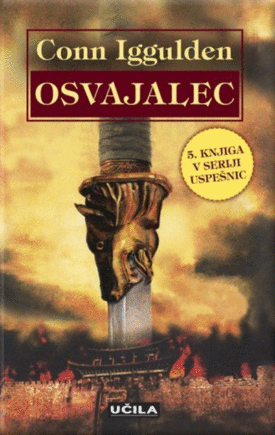 Naslovnica: Osvajalec: 5. knjiga v seriji uspešnic