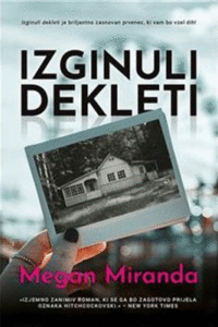 Naslovnica: Izginuli dekleti