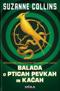 Naslovnica: Balada o pticah pevkah in kačah