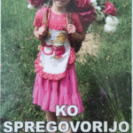 Naslovnica: Ko spregovorijo ptice : spomini na otroštvo na Jazbin Vrhu, mojem Prijaznem Vrhu
