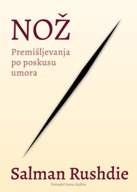 Naslovnica: Nož : premišljevanja po poskusu umora