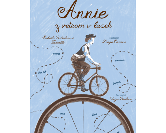 Annie z vetrom v laseh