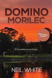 Naslovnica: Domino morilec : tretja knjiga trilogije o Joeju in Samu Parkerju