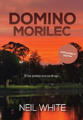 Naslovnica: Domino morilec : tretja knjiga trilogije o Joeju in Samu Parkerju