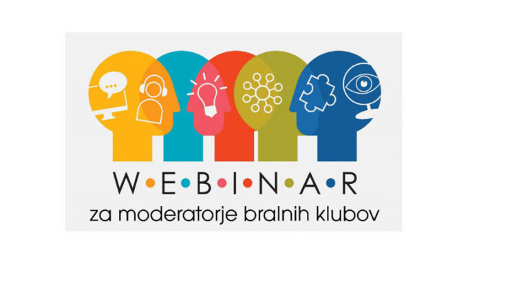 Moderiranje bralnih klubov – izobraževanje