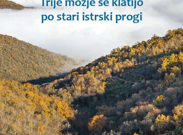 Parenzana ekspres: trije možje se klatijo po stari istrski progi