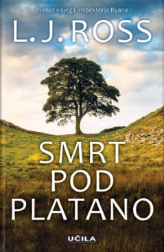 Naslovnica: Smrt pod platano : primer višjega inšpektorja Ryana
