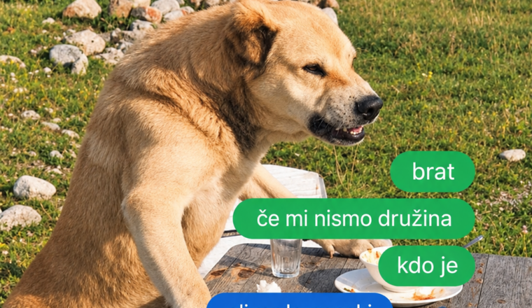 Brat, če mi nismo družina, kdo je