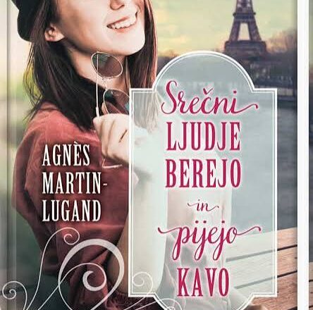 Srečni ljudje berejo in pijejo kavo